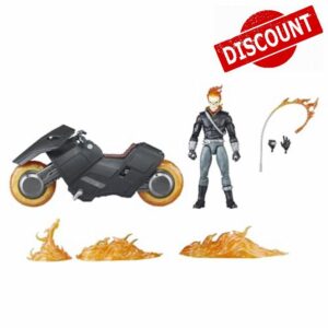 Marvel Legends Series Ghost Rider Action Figure with Motorcycle