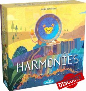 Libellud | Harmonies | Family Board Game | Ages 10+ | 1-4 Players | 30 Minutes Playing Time