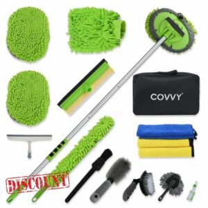 COVVY 14 Pcs Car Cleaning Kit