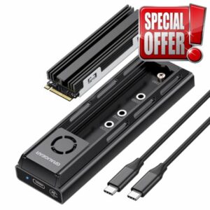 GRAUGEAR M.2 Docking Station 20Gbps for NVMe/NGFF SSD