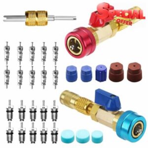 R134A Valve Core Quick Remover Installer Tool Set