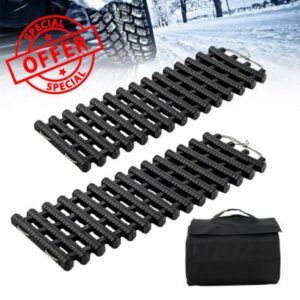COSTWAY 2 Pack Tire Traction Mats