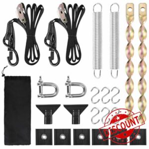 PHATRIP Awning Storm Strap Tie Down Kit,Awning Tie Down Set For Caravan Awnings
