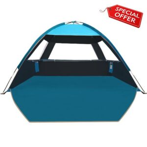 COMMOUDS Beach Tent for 3-4 Person