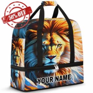 Personalized Custom Travel Duffel Bag for Women Men