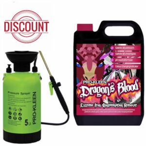 Pro-Kleen Dragon's Blood Extreme Iron Contamination Fallout Remover 5L - For all Wheels