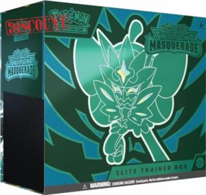 Pokémon TCG: Scarlet & Violet—Twilight Masquerade Elite Trainer Box (1 Full-Art Teal Mask Ogerpon Promo Card