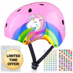 Unicorn Castle Toddler Helmet