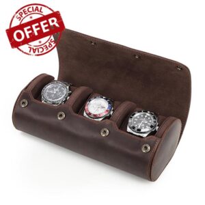 RUYILULU Vintage Watch Storage Box
