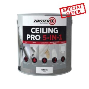 Zinsser ZN7380002C1 Ceiling Pro 5-In-1