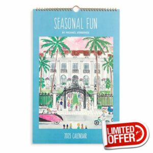 Michael Storrings 2025 Wall Calenda