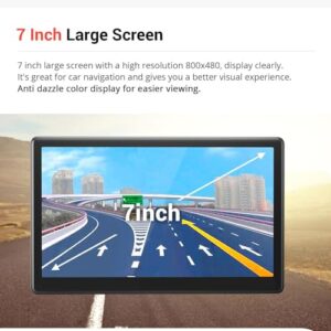 7 inch Satnav UK EU Maps