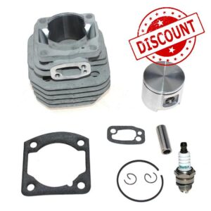 Garden Parts 48mm Cylinder Piston Kit Suit for Husqvarna 61 Chainsaw 503532071 501533571 544222802