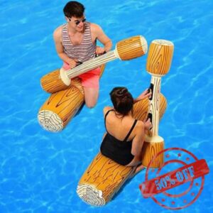 2 Pcs Set Inflatable Floating Row Toys