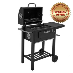 Panana Outdoor Smoker Barbecue Charcoal Portable BBQ Grill Garden