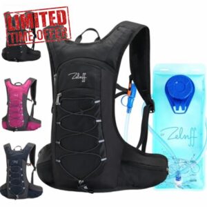 Zelnff Cycling Hydration Backpack with 2l Water Backpack