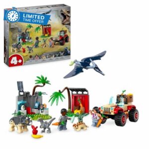 LEGO Jurassic World Baby Dinosaur Rescue Centre Toy for Kids