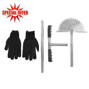 Tyenaza Stainless Steel Manual Lawn Edger