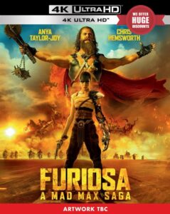 Furiosa: A Mad Max Saga [4K Ultra HD] [2024] [Region Free]
