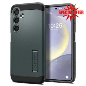 Spigen Tough Armor Case Compatible with Samsung Galaxy S24 Plus - Abyss Gree