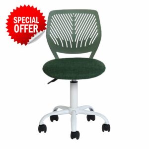FurnitureR Desk Fabric Seat Ergonomic Study Without Armrest