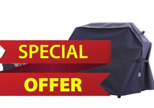 F&J Outdoors BBQ Cover 100% Waterproof High Density Fabric Large Barbecue Grill Cover With Windproof Fixing Design Tear and Cut Resistant Anti-UV