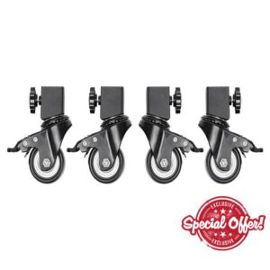 4Pcs Griddle Caster Set