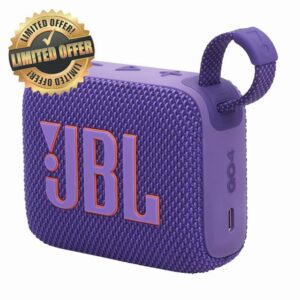 JBL Go 4 Bluetooth Wireless Speaker Purple EU