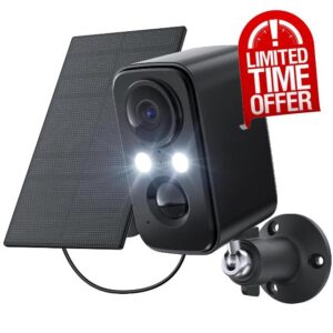 IHOXTX Security Camera Outdoor Wireless