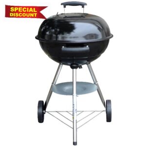 Panana 22.5 in Portable Kettle Charcoal BBQ Grill Outdoor Barbecue Picnic Party