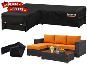 Enzeno Garden L-Shape Furniture Cover Waterproof