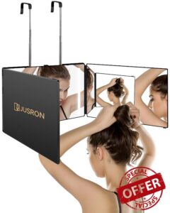 JUSRON 3 Way Mirror with Lights