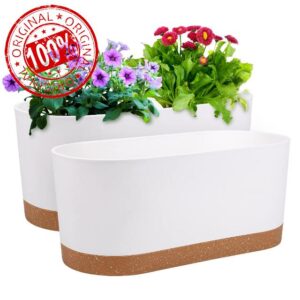 QCQHDU 2 Pack Window Boxes Planters