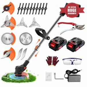 Strimmer,Garden strimmer With 2PCS 24V 2.0Ah battery