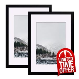 SILD A2 Black Poster Frame with A3 Mount