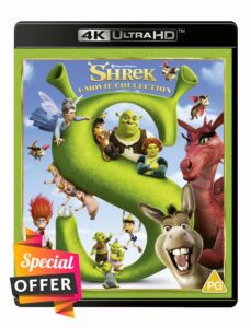 Shrek 1-4 [4K Ultra HD] [2001 - 2010] [Region Free]