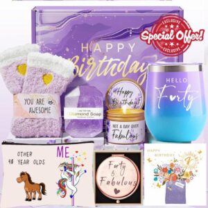 Anforsun 40th Birthday Gift for Women