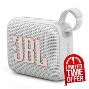 JBL Go 4 Bluetooth Wireless Speaker White EU