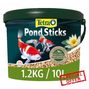 Tetra Pond Fish Food Sticks 1.2kg - biologically balanced for pond fish