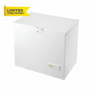 Indesit 255 Litre Freestanding Chest Freezer - White