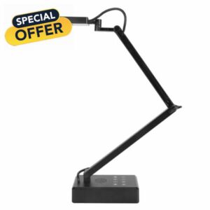 4k USB Document Camera for Teaching with 3-Level LED Light