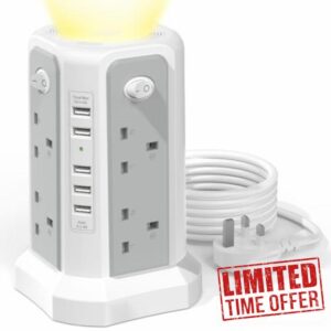 Tower Extension Lead 3M and Night Light