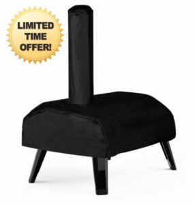 ZJYWSCH Pizza Oven Cover for Aidpiza Wood Pellet Pizza Oven Outdoor SP120 Waterproof 600D Heavy Duty 12" Portable Wood Fired Pizza Ovens Cove