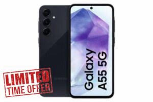 Samsung Galaxy A55 5G 128GB Smartphone 8GB RAM Unlocked Dual-Sim-Free - Navy A