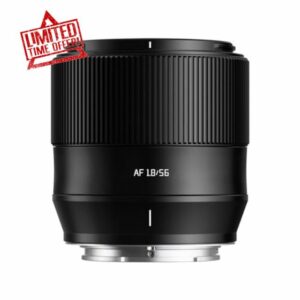 TTARTISAN 56mm F1.8 Auto Focus APS-C Camera Lens for Sony E Mount Metal Light Weight Camera Lens Support Eyes Tracking