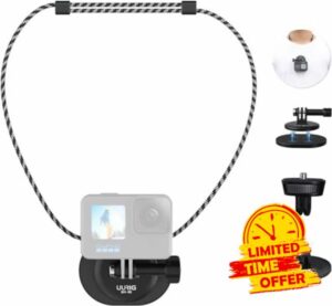 VIDIFY UURig Magnetic Chest Mount Neck Strap Holder for Action Cameras Mount Quick Release