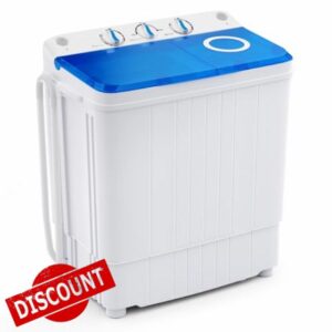 COSTWAY Twin Tub Washing Machine