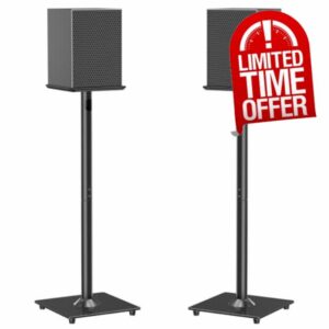 ELIVED Universal Speaker Stands for Surround Sound