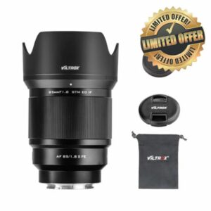 VILTROX 85mm F1.8 FE Full Frame Autofocus Lenses for Sony E Mount Camera Lenses Camera Lenses FE large aperture standard lens compatible for Sony a7 a7C a7III a7RIII a7RIV a7RV a9 a61