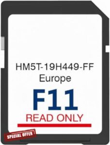 Latest Navigation SD Card For Ford SYNC2 F11 | Compatible with Ford SYNC2 GPS System | Europe & UK Maps for Focus